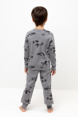Crockid _ К 1552/серый,быстрые багги пижама дет  фото 4