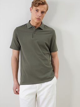 Polo Yaka D?z Erkek Ti??rt