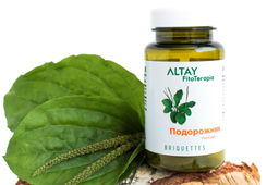 БАД в монобрикетах Подорожник Алфит 4849