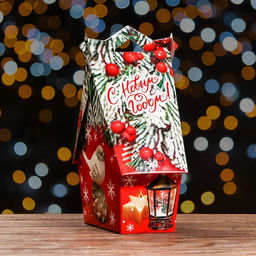 Подарочная коробка Зимний , Скворечник БОЛЬШОЙ, 17 x 9x 21,3 см - Simaland фото 9