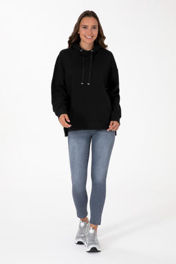 Kad_n Siyah Sweatshirt Sepette S_rpriz _ndirim - U.s. polo assn фото 4