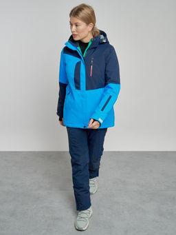 Горнолыжный костюм женский зимний синего цвета 03307S - Chunmai фото 8