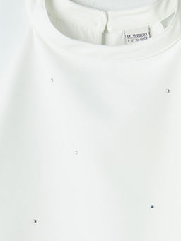 Платье для девочки Halter Yaka F?rf?rl? T?l Detayl? K?z ?ocuk Elbise