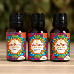 Набор эфирных масел Мята. Апельсин. Пихта косметический, 3 шт по 15 мл - Simaland фото 6