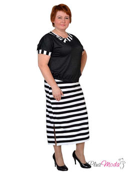 Юбка Модель №299 размеры 44-80 - Plusmoda фото 3