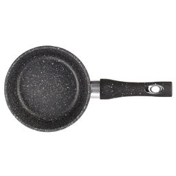 Ковш с тефлоновым покрытием 1,0л, д16см Гранит, h7см, s0,4см, ручка из термостойкого пластика (Россия) - Домашняя мода фото 2