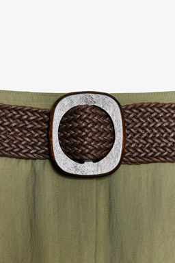 BERMUDA SHORTS WITH DARTS AND BELT - Zara фото 23