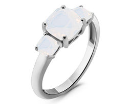 Кольцо, лунный камень выращ., МЦВ169