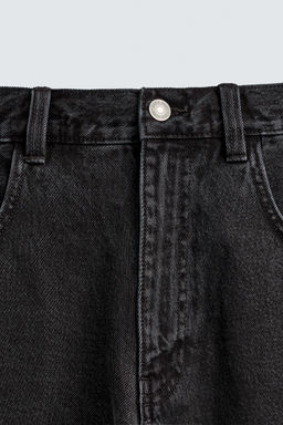 BERMUDA DENIM BAGGY FIT / Carb?n - Zara фото 9