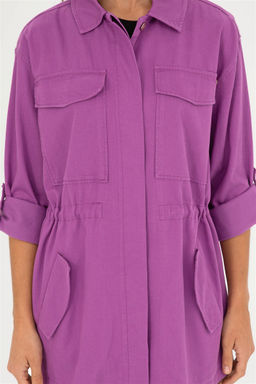 Женская фиолетовая куртка Неожиданная скидка в корзине - U.s. polo assn фото 6