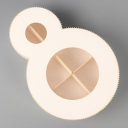 Коробка подарочная, кондитерская упаковка 8 марта белая, 22?16?5 см