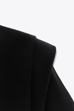 KNIT TOP WITH SHOULDER PADS - Zara фото 15
