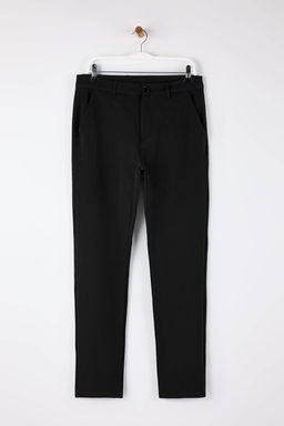 Lacivert Erkek Rahat Kesim Kumas Pantolon TMNAW26PL00025 - Trendyolmilla фото 11