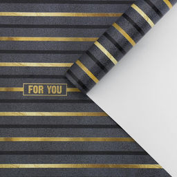 Цена за 10 шт. Бумага упаковочная глянцевая «For you», 60 х 90 см