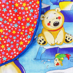 Развивающий коврик с дугами «Арктика», 100х87 см, 4 игрушки, Дельфин