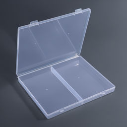 Органайзер для хранения мелочей, 56 ячеек, 21×17.2×2.5 см, прозрачный