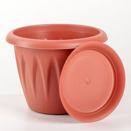 Горшок с поддоном «Алиция», 1,4 л, цвет терракотовый