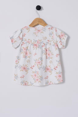 K_z Bebek Beyaz _i_ek Desenli Elbise - U.s. polo assn фото 2