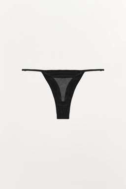 TEXTURED THONG - Zara фото 14