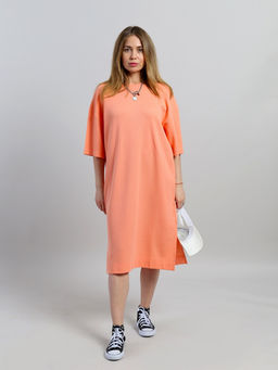 CRB wear / CSMW 60411-47 Платье женское,персиковый/Ex.Cherubino