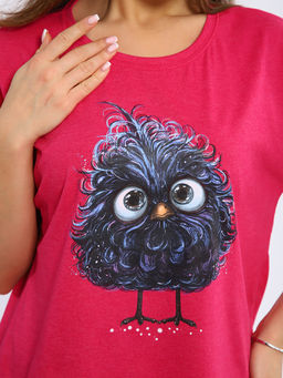 Пижама женская 1-242 (фуксия) - Новое кимоно фото 8