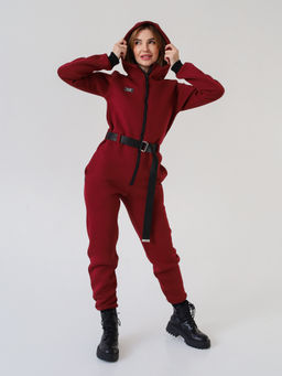 Комбинезон утепленный NOT FOR ALL женский, бордо