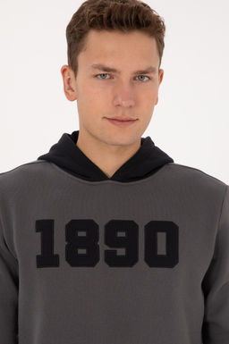 Erkek Gri Sweatshirt