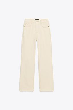 JEANS Z.02 STRAIGHT ANKLE HIGH-WAIST - Zara фото 7