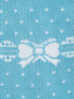 (Omsa) Collant 12P32-2 с рисунком (бантики)