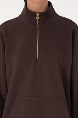 Kad_n Koyu Kahverengi Sweatshirt - U.s. polo assn фото 6