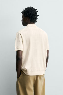 POLO PUNTO REGULAR FIT / Crudo - Zara фото 3