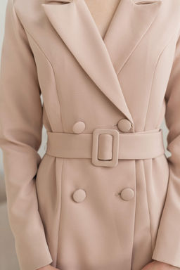 Платье Финита (пудровый) - Nadi bordo фото 3