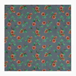 Набор новогодних салфеток Этель Лес, 46х46 см - 4 шт, хлопок, саржа  фото 3