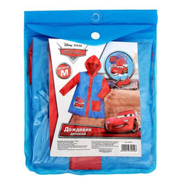 Дождевик детский, размер M, 100-110 см, Тачки - Disney фото 7