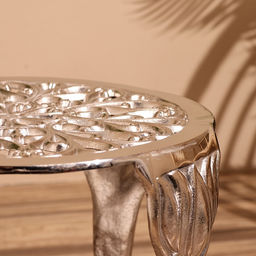 Столик кофейный, 36×36×32 см, алюминий