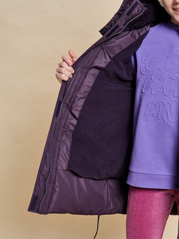 PELICAN, куртка для девочек, Сливовый  фото 2