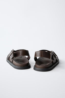 SANDALS WITH BUCKLES - Zara фото 4