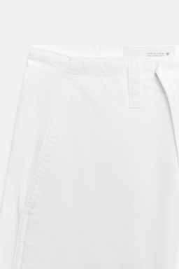 PANTAL?N ANCHO CORDONES / Blanco - Zara фото 7