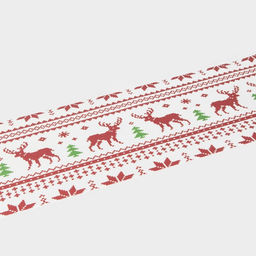 Дорожка на стол Доляна Новый год, 180?30 см, белая