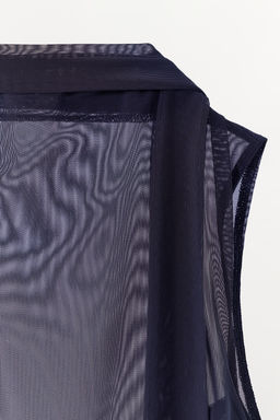 TOP TUL FOULARD / Azul - Zara фото 8