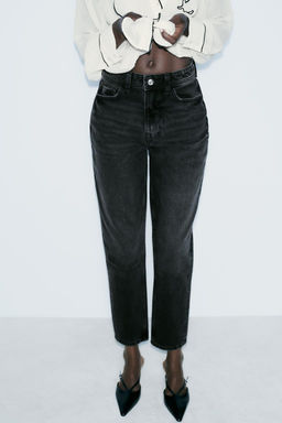 Z1975 MOM-FIT HIGH-WAIST JEANS - Zara фото 10