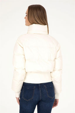 Женское пальто цвета экрю - U.s. polo assn фото 5