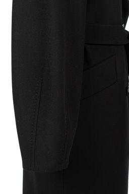 01-11896 Пальто женское демисезонное (пояс) - El podio фото 6