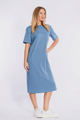 Платье М323110Пб Индиго - Елена фото 3