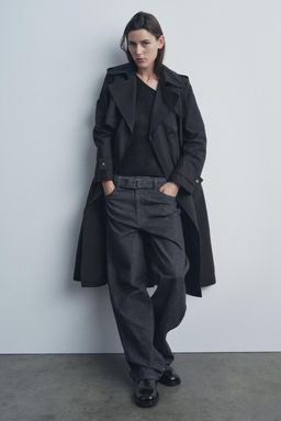 ZW COLLECTION OVERSIZE TRENCH COAT