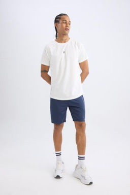 DeFactoFit Slim Fit Dar Kesim Sporcu Standart Paca Sort