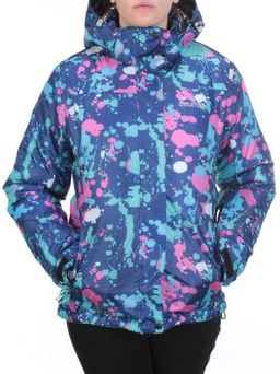 W1608-2 BLUE PRINT Куртка горнолыжная женская ERUITOR (100 гр. холлофайбера) - Fashion фото 2