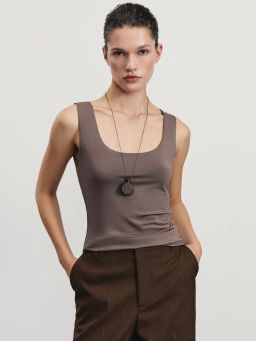 Базовый топ с широкими бретелями / Zarina