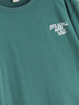 Bisiklet Yaka Erkek ?ocuk Sweatshirt
