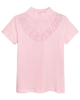 Джемпер с коротким рукавом для девочки 61319 Нежно-розовый* 300 Lets go - Let's go фото 2